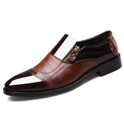 TQF1 Oxfords Zapatos para Hombre - Zapatos Formales de Piel para Hombre