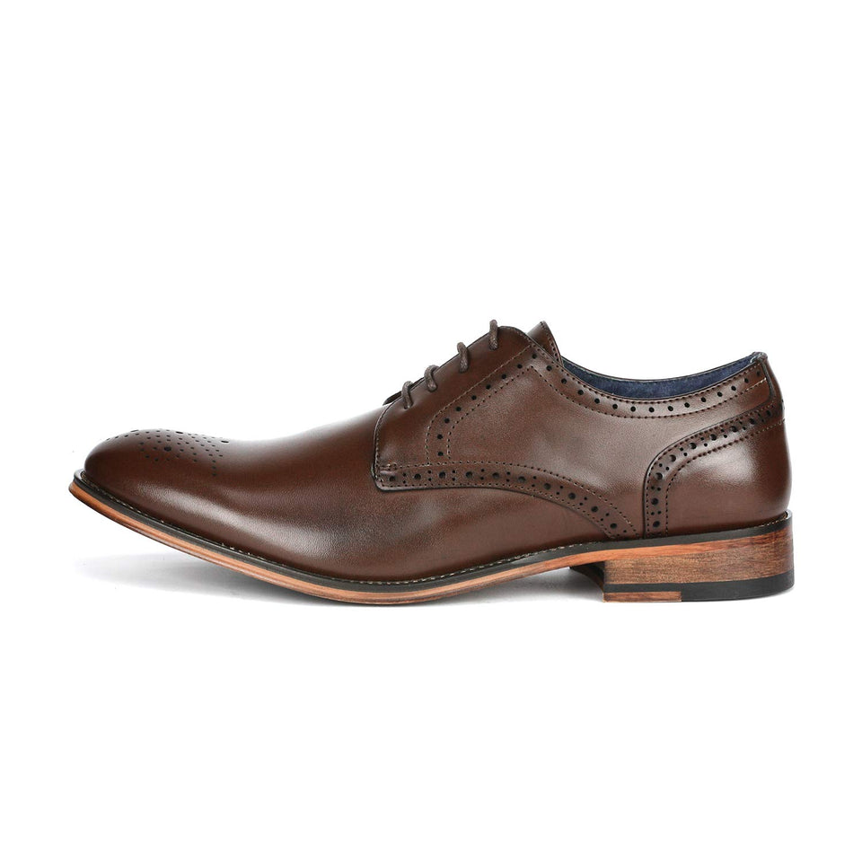 Bruno Marc Louis Formal Oxfords Cordones Vestir para Hombres